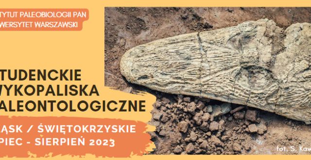 Ruszają zapisy na tegoroczne wykopaliska paleontologiczne organizowane przez Instytut Paleobiologii PAN oraz Instytut Biologii Ewolucyjnej Uniwersytetu Warszawskiego!